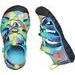 Dětské sandály KEEN SEACAMP II CNX CHILDREN vivid blue/original tie dye