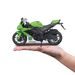 Maisto Maisto - Motocykl se stojánkem, Kawasaki Ninja ZX-10R, 1:12