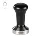 Barista tamper na kávu s podložkou, 51 mm, nerez