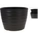PROGARDEN Květináč plastový 47x35 cm tmavě šedá KO-Y89300760