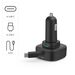 Hama rychlá USB nabíječka do vozidla, 2x USB-C, PD 30 W, navíjecí kabel
