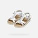 Bílé dívčí sandály Geox Sandal Costarei Gi