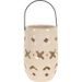 PROGARDEN Keramická lampa 23 cm s rukojetí béžová KO-095202930bezo