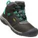 Dětské boty KEEN RIDGE FLEX MID WP YOUTH magnet/greenlake