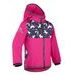 Unuo, Dětská softshellová bunda s fleecem Basic, Fuchsiová, Jednorožci
