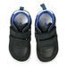 Dětská BAREFOOT celoroční obuv Protetika černé s modrými prvky