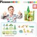 Picasso stavebnice Safari Set s 8 zvířaty