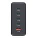 Hama USB nabíjecí stanice GaN, 4x USB-C PD, 1x USB-A QC, 240 W