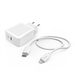 Hama set rychlá USB nabíječka USB-C PD 18 W + kabel USB-C Lightning 1 m