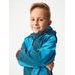 Unuo, Dětská softshellová bunda s fleecem Street, Kobaltová, Tyrkysová
