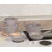 BERLINGERHAUS Kastrol s titanovým povrchem a poklicí 24 cm Taupe Collection BH-8101