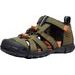 KEEN SEACAMP II CNX YOUTH dark olive/gold flame