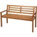 PROGARDEN Zahradní lavice 120 x 57 x 75 cm akát KO-VM7000050