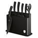 BERLINGERHAUS Sada nožů s nepřilnavým povrchem 11 ks ve stojanu Black silver Collection BH-2492