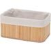HOMESTYLING Košíky do koupelny úložné sada 3 ks bambus KO-KR8100530
