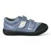 Dětská celoroční obuv Jonap BAREFOOT - Modrá s okopovou špičkou