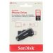 SanDisk Phone Drive USB-C/USB-A 512 GB 3.2 Gen 1, 100 MB/s, černá