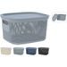 EXCELLENT HOUSEWARE Úložný plastový koš s víkem 6 litrů béžová KO-027000190bezo