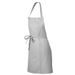KELA Zástěra kuchyňská TIA 100% bavlna šedá KL-12719