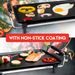 ALPINA Elektrický gril teppanyaki 1800W 70x23 cm ED-218210