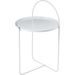 H & S COLLECTION Stolek odkládací kov 65 cm bílá KO-DD1001540