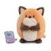NICI NICI plyš MyMochi Liška Geeks 16cm s videohrou v dárkovém balení,11x12x6,5cm