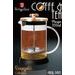 BERLINGERHAUS Konvička na čaj a kávu French Press 350 ml Rosegold collection BH-1493