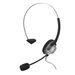 Hama On-ear headset pro bezdrátové telefony, mono, jack 2,5 mm, kabel 1,2 m