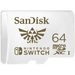 Sandisk Nintendo Switch micro SDXC 64 GB 100 MB/s A1 C10 V30 UHS-1 U3