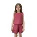 ESITO | Dívčí mušelínový set Lucka Ruby red - rubínová / 74