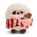 NICI NICI plyš MyMochi Panda Kono 8 cm v kostýmu popcorn s čokoládou,set dárkové bal.