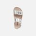 Stříbrné dívčí sandály Geox Sandal Costarei