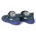Chlapecká BAREFOOT letní obuv DDstep - Tmavě modré s fialovou podrážkou