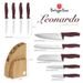 BERLINGERHAUS Sada nožů se stojanem BAMBOO 10 ks Leonardo Collection BH-2980