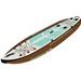 XQMAX Paddleboard pádlovací prkno 330 cm s kompletním příslušenstvím hnědá KO-8DP001530