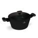 BERLINGERHAUS Kastrol s titanovým povrchem a poklicí 24 cm Black Rose Collection BH-8358