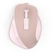 Hama bezdrátová optická myš WM-500, nabíjecí, tichá, růžová