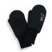 ESITO Palcové rukavice softshell Black - černá