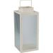 PROGARDEN Lucerna kovová sada 2 ks 20 / 16 cm smetanová KO-NB1251520
