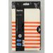 Hama Stripes pouzdro na tablet do 20,3 cm (8"), bílé s oranžovými proužky