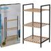 BATHROOM SOLUTIONS Regál do koupelny bambus 3 police 38 x 32,5 x 70 cm KO-784630130