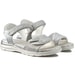 Dětské letní boty GEOX J SANDAL SUKIE GIRL SILVER