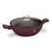 BERLINGERHAUS Pánev wok s poklicí a titanovým povrchem 30 cm Leonardo Collection BH-8035