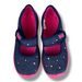 Domácí obuv, baleríny Befado - modré, hvězdy