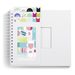 Hama kreativní set – spirálové album + 3 archy nálepek (deník DIY)