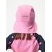 Unuo, Dětská kšiltovka s plachetkou a UV ochranou 50+, Růžová