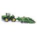 SIKU Farmer - Traktor John Deere 9630 s bránami Amazone Centaur 1:87