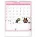 Nástěnný rodinný plánovací kalendář Krtek 2023, 30 × 34 cm Baagl