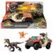 JW SUPER AUTO S ŘIDIČEM A DINOSAUREM