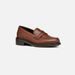 Hnědé dámské mokasíny Geox Walk Pleasure